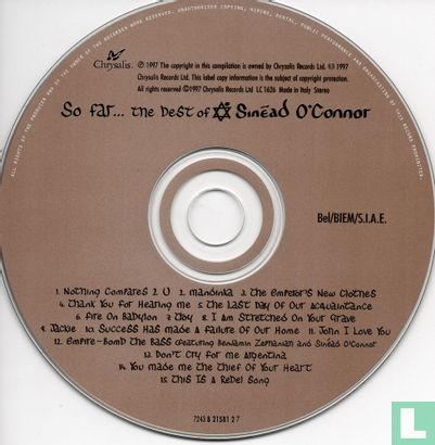 So Far... The Best of Sinéad O'Connor - Image 3