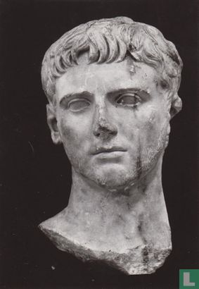 Buste d'Octave-1er siècle avant Jésus Christ - Image 1