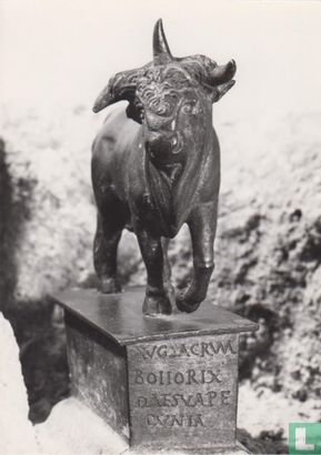 Taureau en bronze gallo-romain - Afbeelding 1