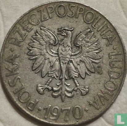 Pologne 10 zlotych 1970 (type 1) - Image 1