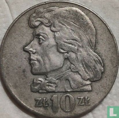 Polen 10 Zlotych 1970 (Typ 1) - Bild 2