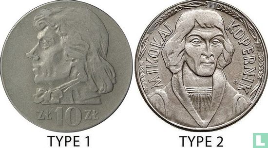 Pologne 10 zlotych 1969 (type 2) - Image 3
