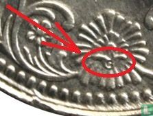 British India ¼ rupee 1885 (Calcutta) - Image 3