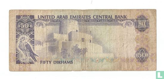 Verenigde Arabische Emiraten 50 dirham 1980 - Afbeelding 2