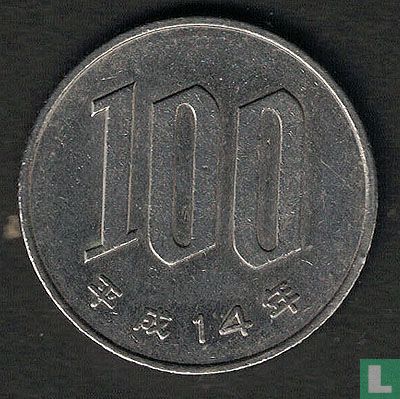 Japan 100 yen 2002 (jaar 14) - Afbeelding 1