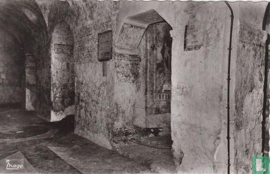 Cryptes de l'Eglise Saint Germain. Le déambulatoire - Afbeelding 1