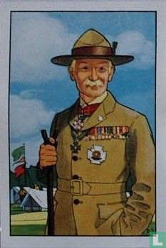 Robert Baden-Powell, fondateur du Scoutisme. - Afbeelding 1