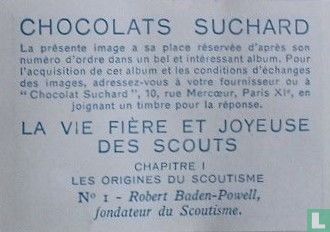 Robert Baden-Powell, fondateur du Scoutisme. - Afbeelding 2