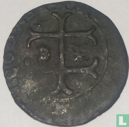 Hongarije 1 denár ND (1447-1450 - BI) - Afbeelding 2