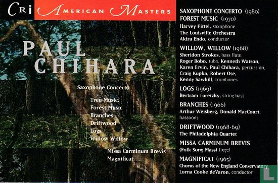 Composers Recordings, Inc. - Paul Chihara - Bild 1