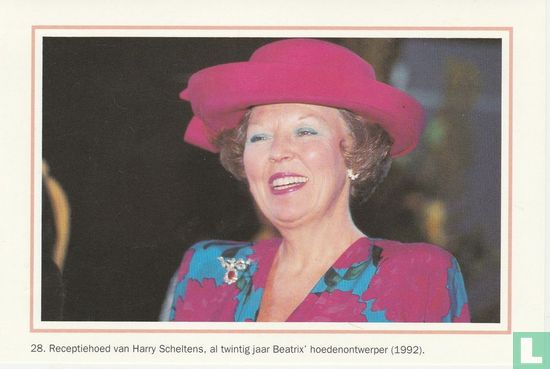 Receptiehoed van Harry Scheltens, al twintig jaar Beatrix' hoedenontwerper (1992) - Image 1