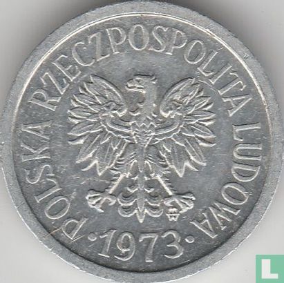 Polen 10 groszy 1973 (met muntteken) - Afbeelding 1