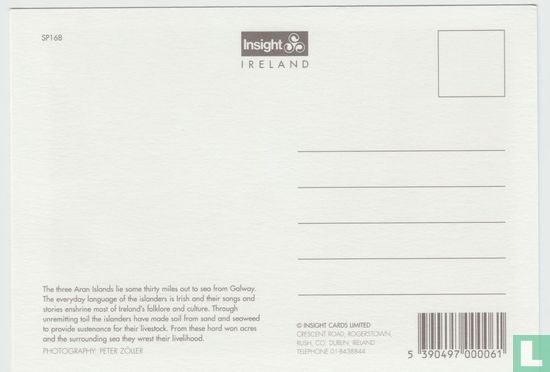 Aran Islands Ireland Postcard - Afbeelding 2
