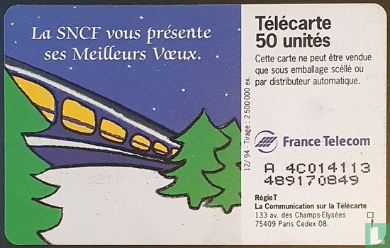 SNCF vœux 1995 - Afbeelding 2