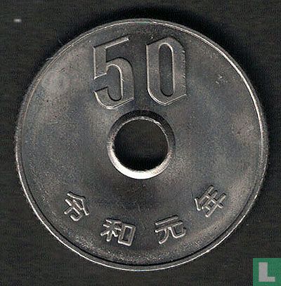 Japan 50 yen 2019 (year 1) - Image 1