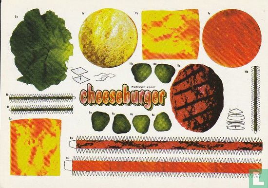 ink - plannet eego "cheeseburger"  - Afbeelding 1