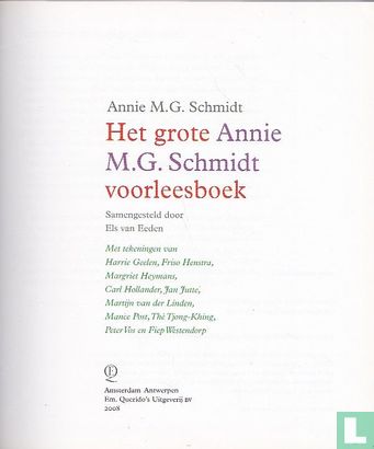 Het grote Annie M.G. Schmidt voorleesboek - Afbeelding 3