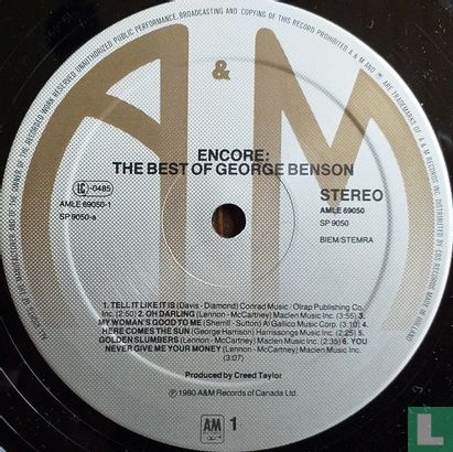 Encore: The Best of George Benson - Bild 3