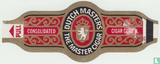 Dutch Masters The Master Cigar - Pull Consolidated - Cigar Corp'n - Image 1