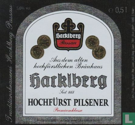 Hacklberg Hochfürst Pilsener