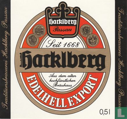 Hacklberg Edelhell Export