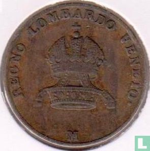 Lombardije-Venetië 5 centesimi 1822 (M) - Afbeelding 2
