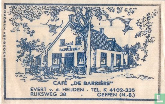 Café "De Barriere"  - Image 1