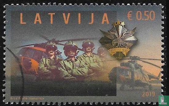 100 ans de l'armée de Lettonie