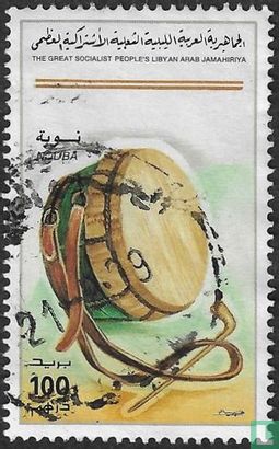 Musical instruments 100 (1995) - Libya - LastDodo