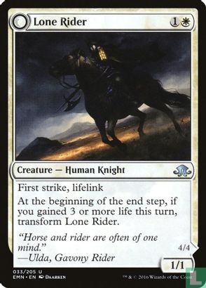 Lone Rider / It That Rides as One - Image 1