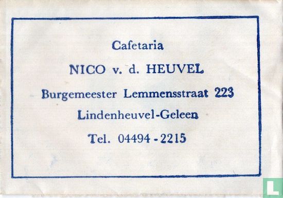 Cafetaria Nico v.d. Heuvel - Afbeelding 1