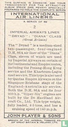 Imperial Airways Liner "Dryad" ; "Diana" Class - Bild 2