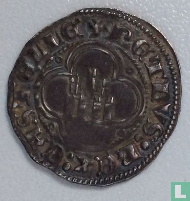 Castille et León ½ real 1350 - Image 2