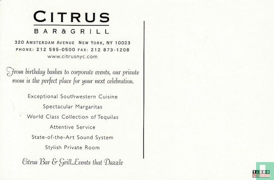Citrus Bar & Grill, New York - Afbeelding 2