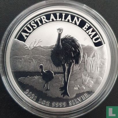 Australien 1 Dollar 2021 "Australian emu" - Bild 1