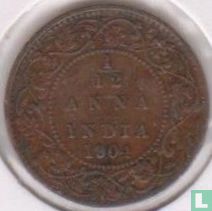 Brits-Indië 1/12 anna 1904 - Afbeelding 1