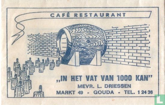 Café Restaurant "In het vat van 1000 kan" - Image 1
