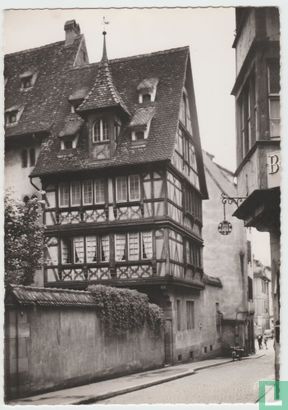 Strasbourg Vieilles Maisons Quai au Maroquins France Postcard - Afbeelding 1