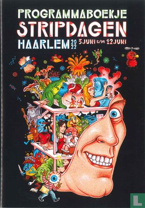 Programmaboekje Stripdagen Haarlem - 2022 3 juni t/m 12 juni - Afbeelding 1