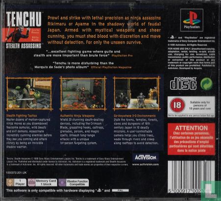 Tenchu: Stealth Assassins - Afbeelding 2