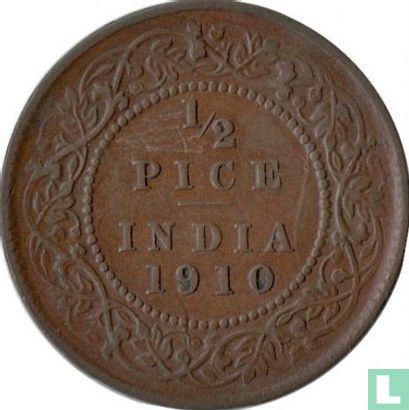Britisch-Indien ½ Pice 1910 - Bild 1