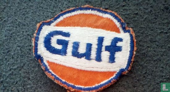 Gulf, gas, patch badge
