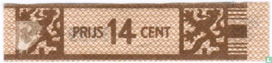 Prijs 14 cent - (Achterop nr. 1199)  - Image 1