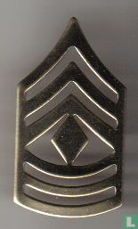 1st Sergeant Rank Badge