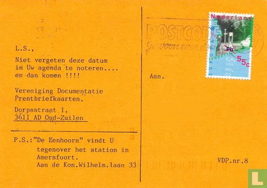 VDP 0008 - Vergadering Zaterdag 28 mei 1988 - Image 2