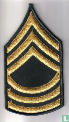 Master Sergeant Cloth Shoulder Rank Insignia