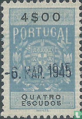 fiscaal Portugal 4,00 esc 