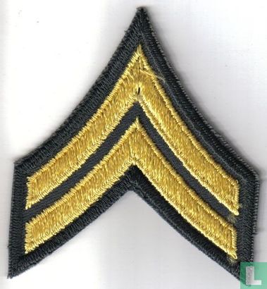Corporal Cloth Shoulder Rank Insignia