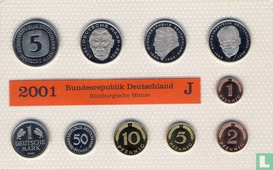 Germany mint set 2001 (J) - Image 1