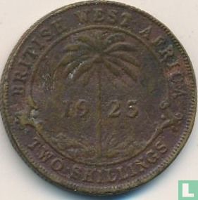 Afrique de l'Ouest britannique 2 shillings 1925 - Image 1
